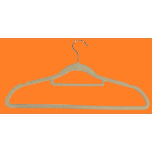 cabide veludo creme MC-1678